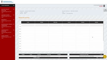 SISTEMA DE MATRÍCULA EN LINEA PARA ESTUDIANTES
