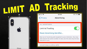 Limit Ad Tracking in iPhone