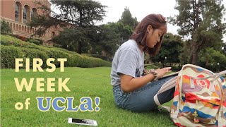 my FIRST week of UCLA! ☆