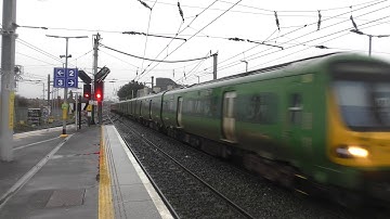 Irish Rail 29000 Class DMUs 29002 + 29012 - Howth Junction & Donaghmede (14/1/20)