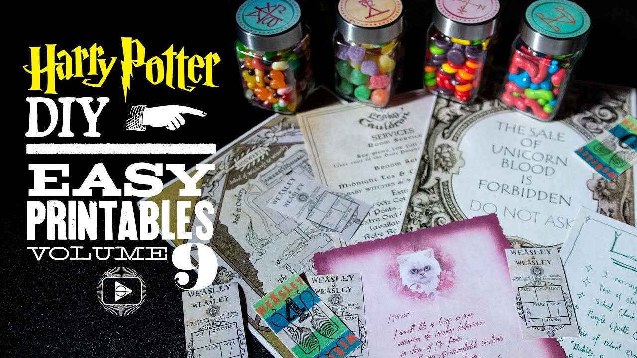 DIY Harry Potter Favors! — mel makes a mess