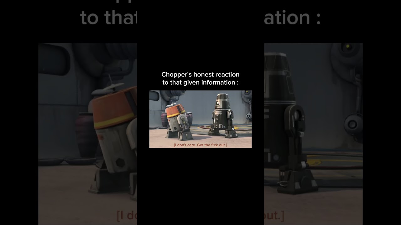 Grumpy droid Chopper C1-10P 