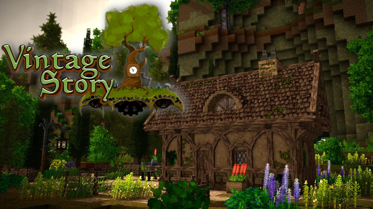 Ламповое выживание в мире Vintage Story !дс !команды