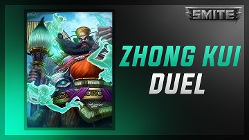 IS THIS GOD OP? - SMITE 1V1 RANKED DUEL (ZHONG KUI)