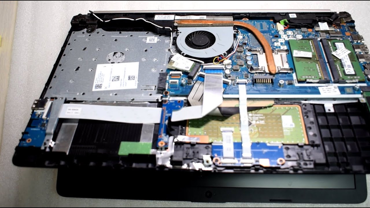 Ремонт ноутбука HP 15 - YouTube