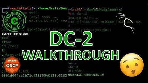 DC-2  CTF - Without Metasploit (walkthrough)