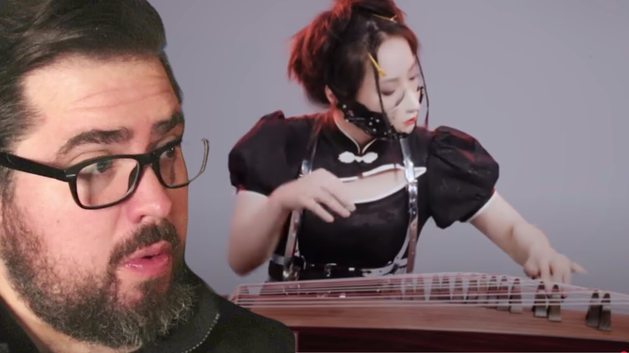 UNBELIEVABLE Thunderstruck Cover on Guzheng!