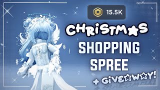 15K ROBUX SHOPPING SPREE + giveaway (WATCH TILL END) | christmas edition!! ❄️