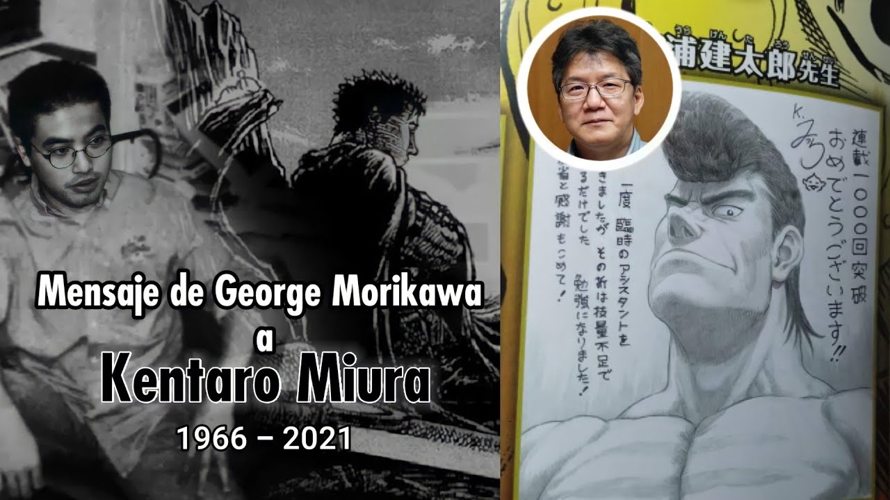 picture George Morikawa Miura george morikawa deja un mensaje emotivo