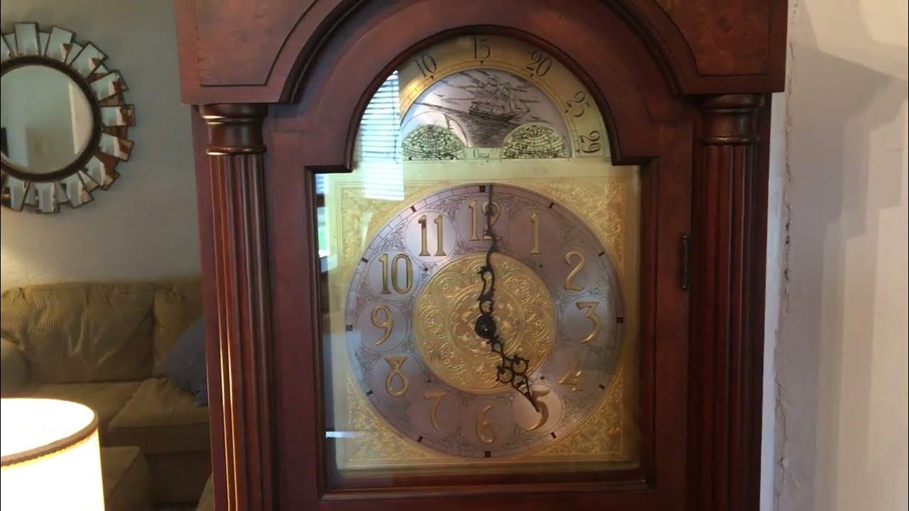 Colonial Westminster Chime Grandfather Clock YouTube