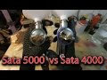 Обзор SATAjet 5000. 4000 HVLP vs 5000 RP. Review SATAjet 5000 RP spray gun