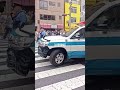 「役員・担ぎ手以外の方は歩道からの見学をお願いします」って注意喚起する広報指揮車👮🚨、【鳥越祭り2026】