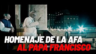 Thumbnail for El emotivo homenaje de la AFA al Papa Francisco: "El argentino que jugó para el mundo" I MARCA