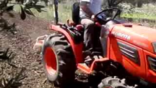 aratura con bivomere kubota b1620