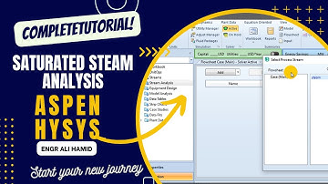 Saturated Steam Analysis Using Aspen Hysys | ENGR Ali Hamid