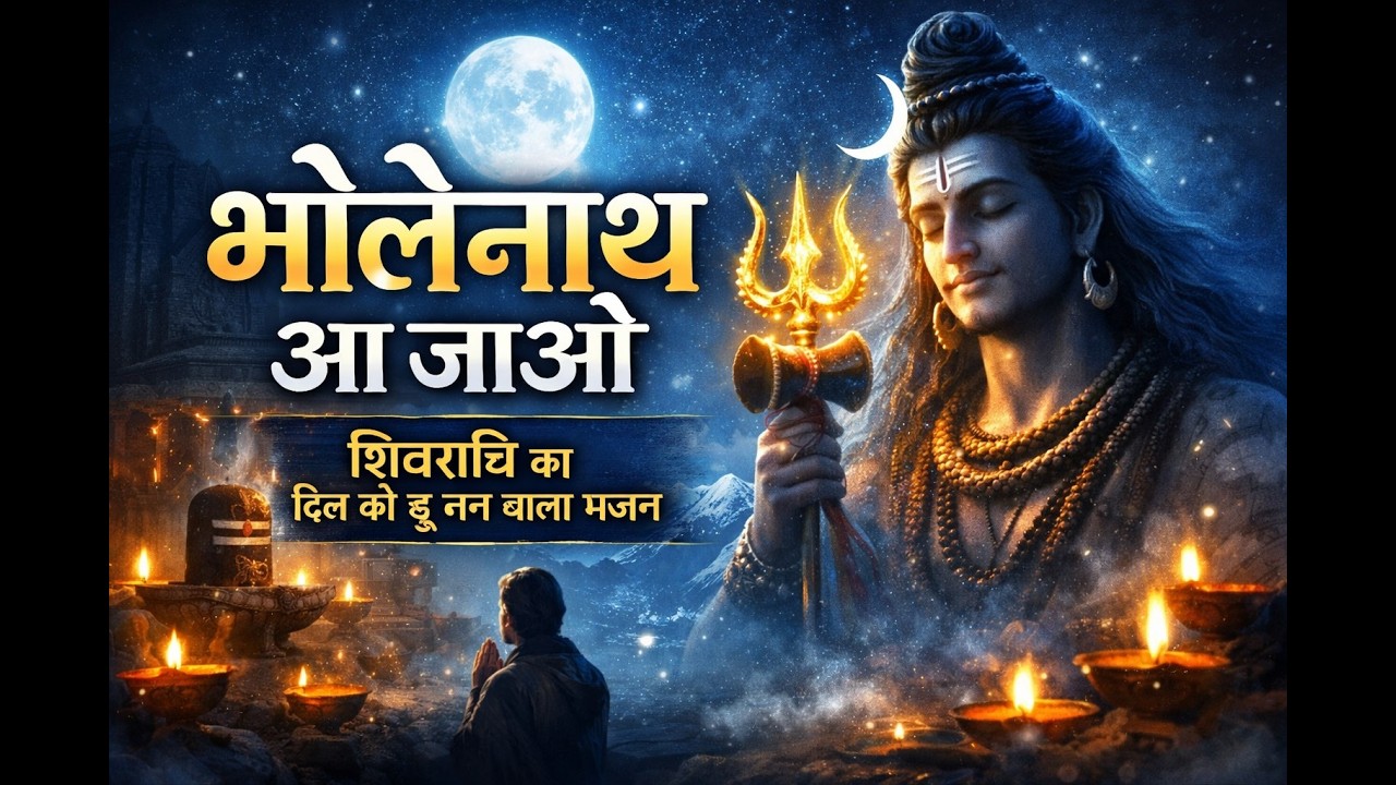 भोलेनाथ आ जाओ | शिवरात्रि का दिल को छू लेने वाला भजन | Heart Touching Shiv Bhajan