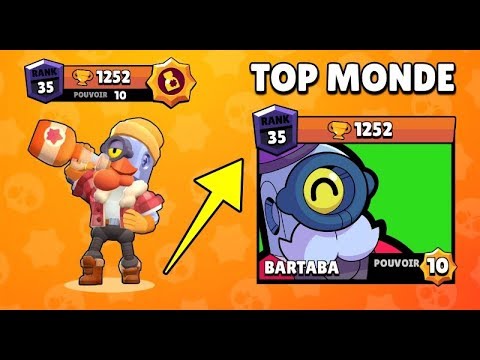 Brawl Stars Il Rush Le Rang 35 A 1250 Trophees Avec Bartaba Youtube - trophée max brawl star