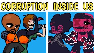 Friday Night Funkin'- THE CORRUPTION INSIDE US DEMO 2 || FNF CORRUPTED SHAGGY, PICO, TANKMAN, BF