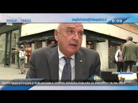 BASTA MANIFESTAZIONI CHE BLOCCANO IL CENTRO: DIPIAZZA 'PARLERO' AL PREFETTO' | 18/09/2023