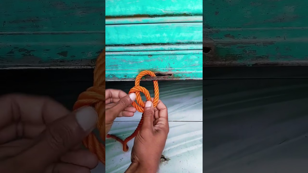 Как завязать прочный и простой узел 