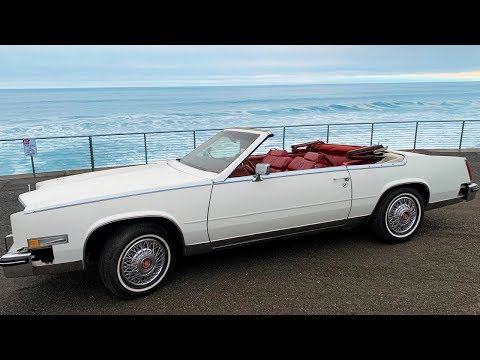 Cadillac Eldorado 1984 Кабриолет! Автомобиль для души !! Такого качества больше нет.... /обзор