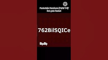 Factorials Numbers (Parts 1-5) But gets faster! (Trimmed Version) #arecone