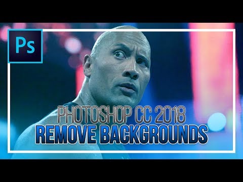 How To Remove Backgrounds in Photoshop CC 