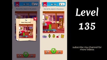 IQ Boost Level 135 Find all the objects in the picture