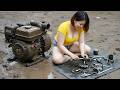 This Flooded Water Pump Was Full of Mud… She Brought It Back to Life 😳