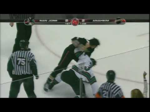 Doug Murray vs George Parros Apr 21, 2009