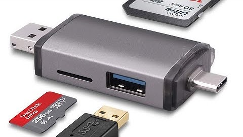 Latest USB Type C, USB 3.0 and Micro USB OTG Memory Card Reader Adapter Portable 1 Slots for TF