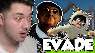 KORKUNÇ SURATLAR PEŞİMİZDE! | Evade | Roblox Türkçe