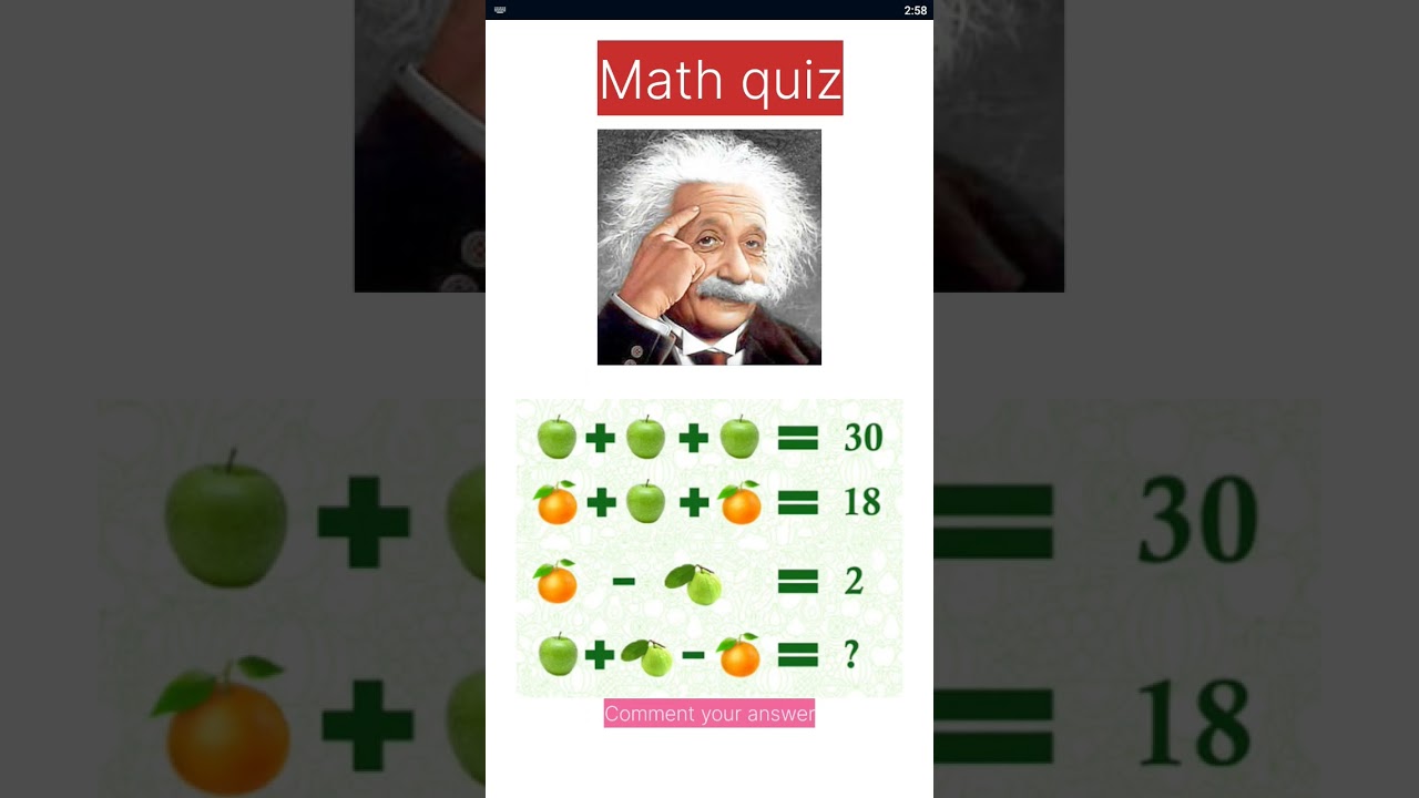 Quiz: Matemática #quiz #quizchallenge #foryourpage #curiosidadesent