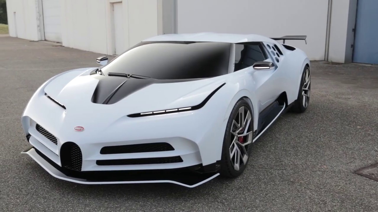 The new Bugatti Centodieci Design Preview YouTube