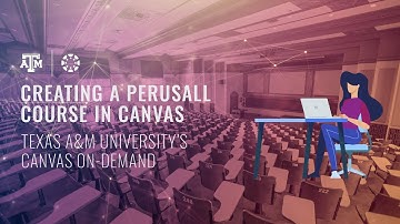 Creating a Perusall Course in Canvas