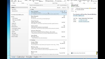 Lync Client: Voicemail