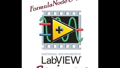 FormulaNode & SubVI Programming  LabVIEW - Important Topic For Beginners 🔥Tamil LabVIEW 🔥