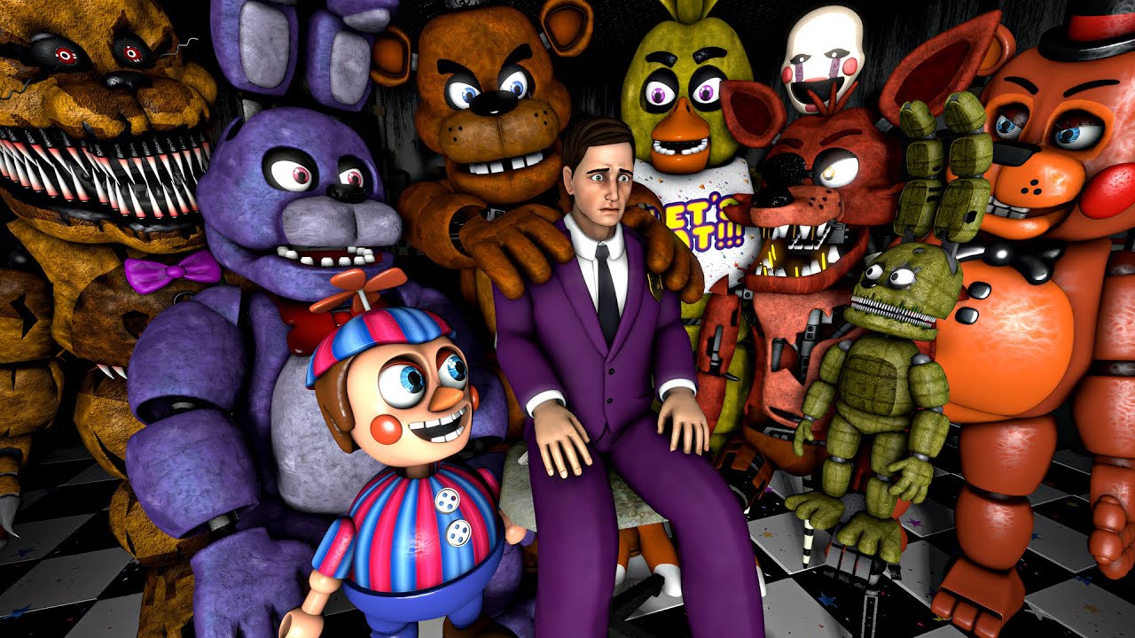 Trying to Survive 800 ANIMATRONICS...