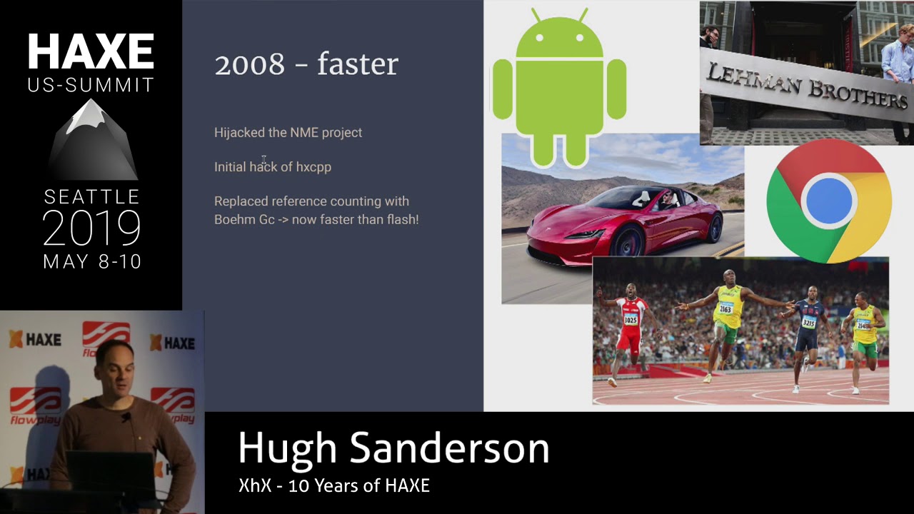 XhX: 10 Years of Haxe - Hugh Sanderson