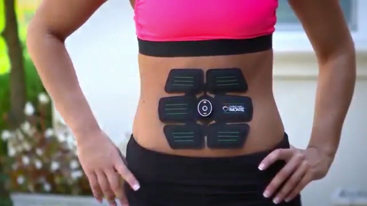 🥇abs stimulator muscle toner ems abs belt YouTube