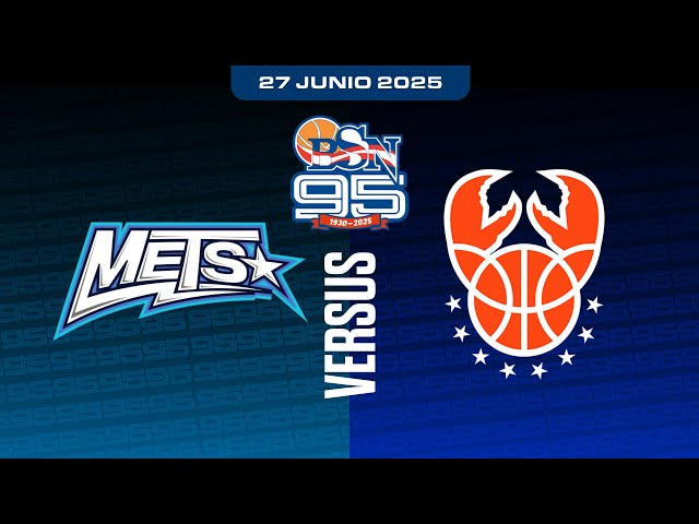 Mets de Guaynabo vs. Cangrejeros de Santurce - 6/27/25 - BSN 2025