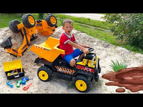 Max rescues Sofia stuck in the mud!