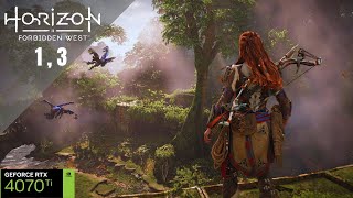 Horizon Forbidden West | Update Patch 1.3.57 | Gameplay RTX 4070 Ti