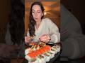 Sushi night 🍣 #sushi #sashimi #nigiri #wegmans #sushilover