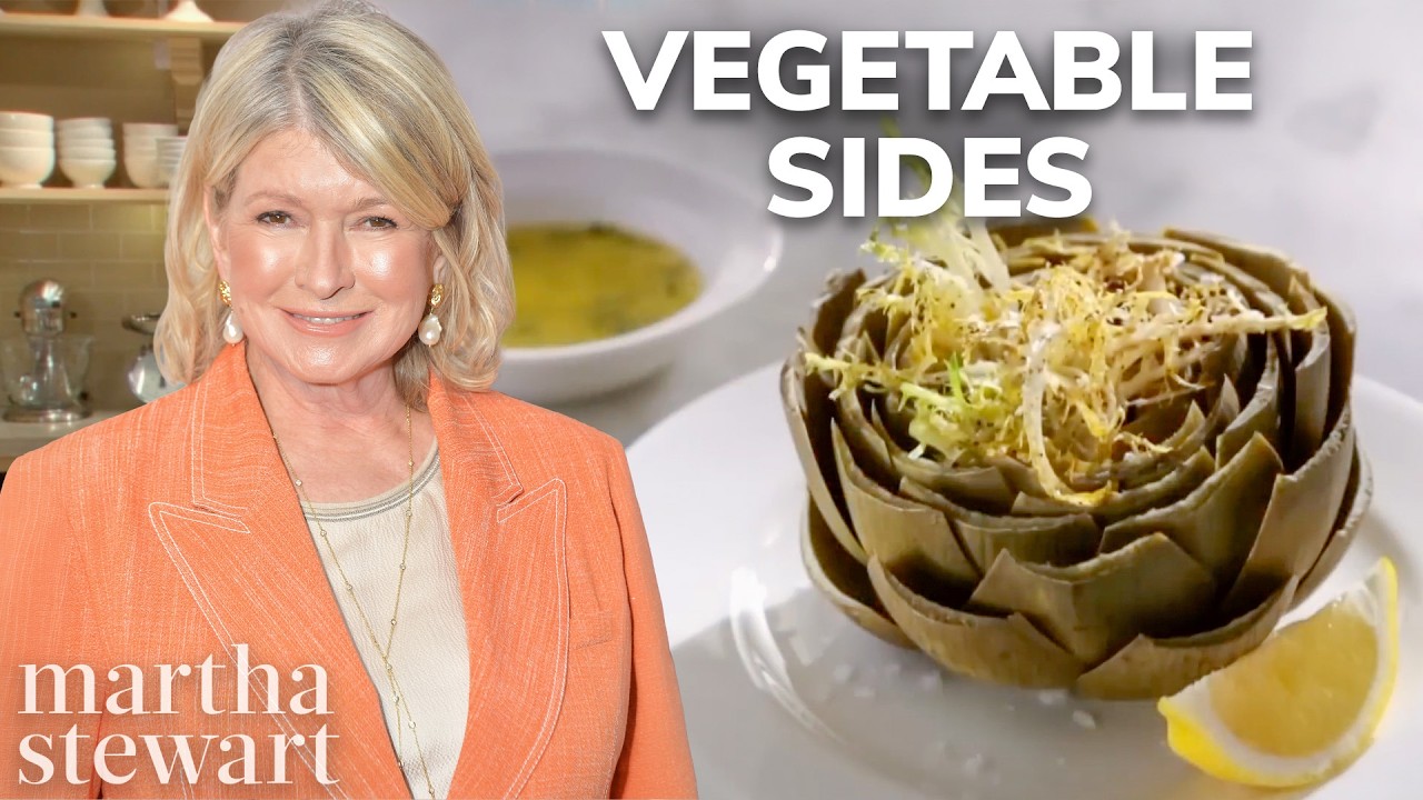 Martha Stewart's 15 Best Vegetable Sides (Artichokes, Carrots, Squash & More)