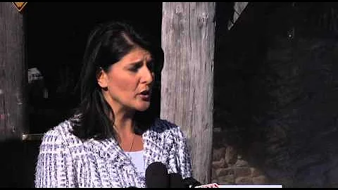 Governor Haley Addresses Former Speaker Bobby Harr...