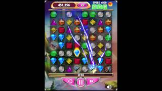 Facebook Bejeweled Blitz 3 Board Clears (LHR) Cat's Eye!