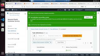 Fixing Deployment group's ECS service must be configured for a CODE_DEPLOY deployment controller.