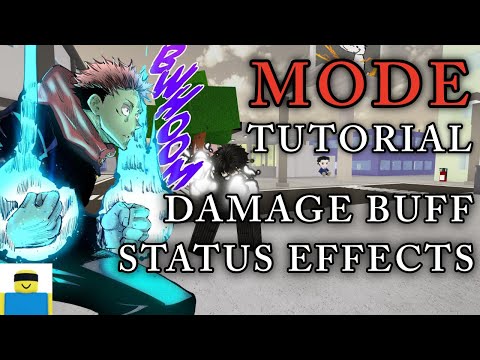 How To Make Modes / Damage Buffs | Jujutsu Shenanigans JJS Skill Builder Tutorial