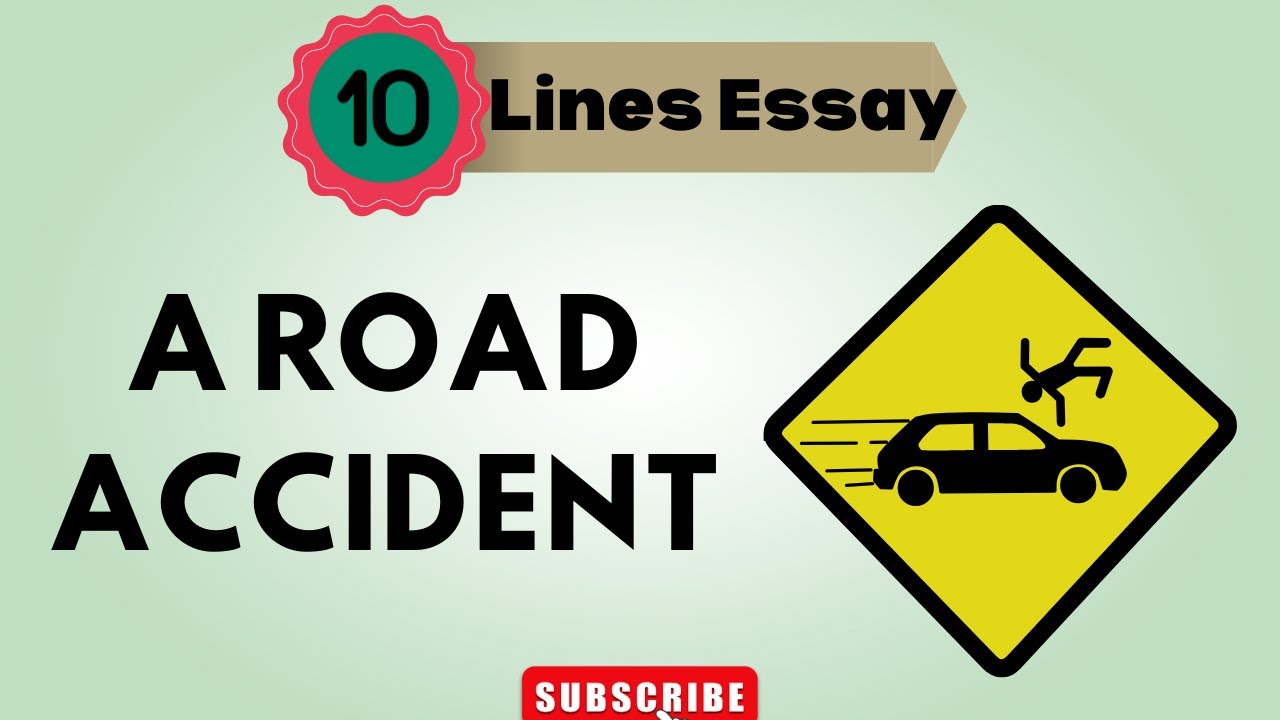 road accident essay easy